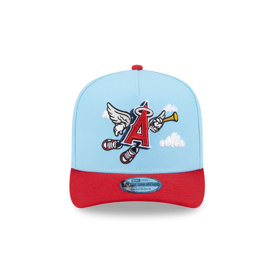 New Era 9FiftyAF Atlanta Braves Cartoon Wings Snapback - Baby Blue