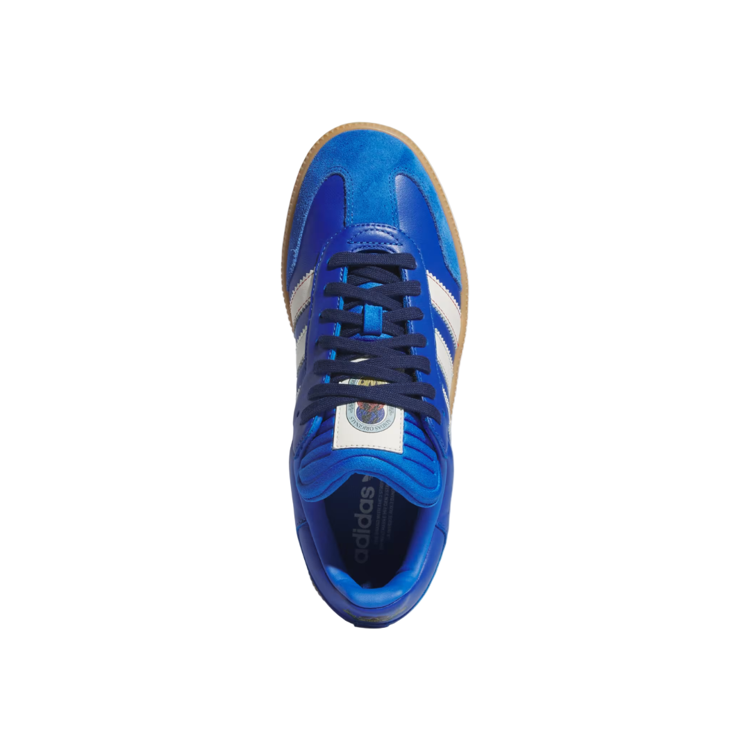 Men's Adidas Samba XLG - Blue/White/Gum