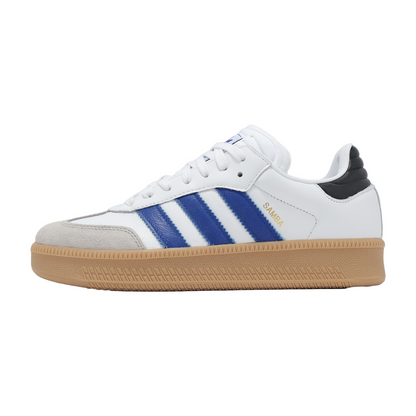 Men's Adidas Samba XLG - Cloud White/Royal Blue/Panton