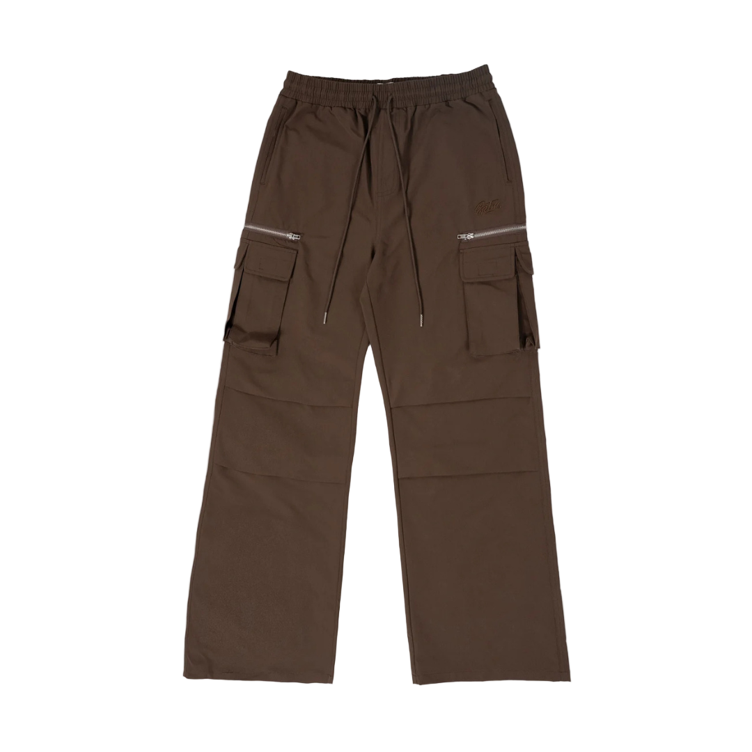 EPTM Mavis Flare Pants - Brown
