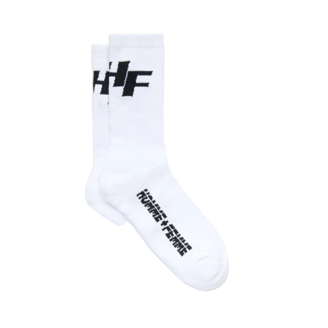 Homme Femme Heatwave Sock - White/Black