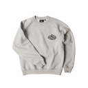 Parra Legs Logo Crew Neck Sweatshirt - Heather Grey
