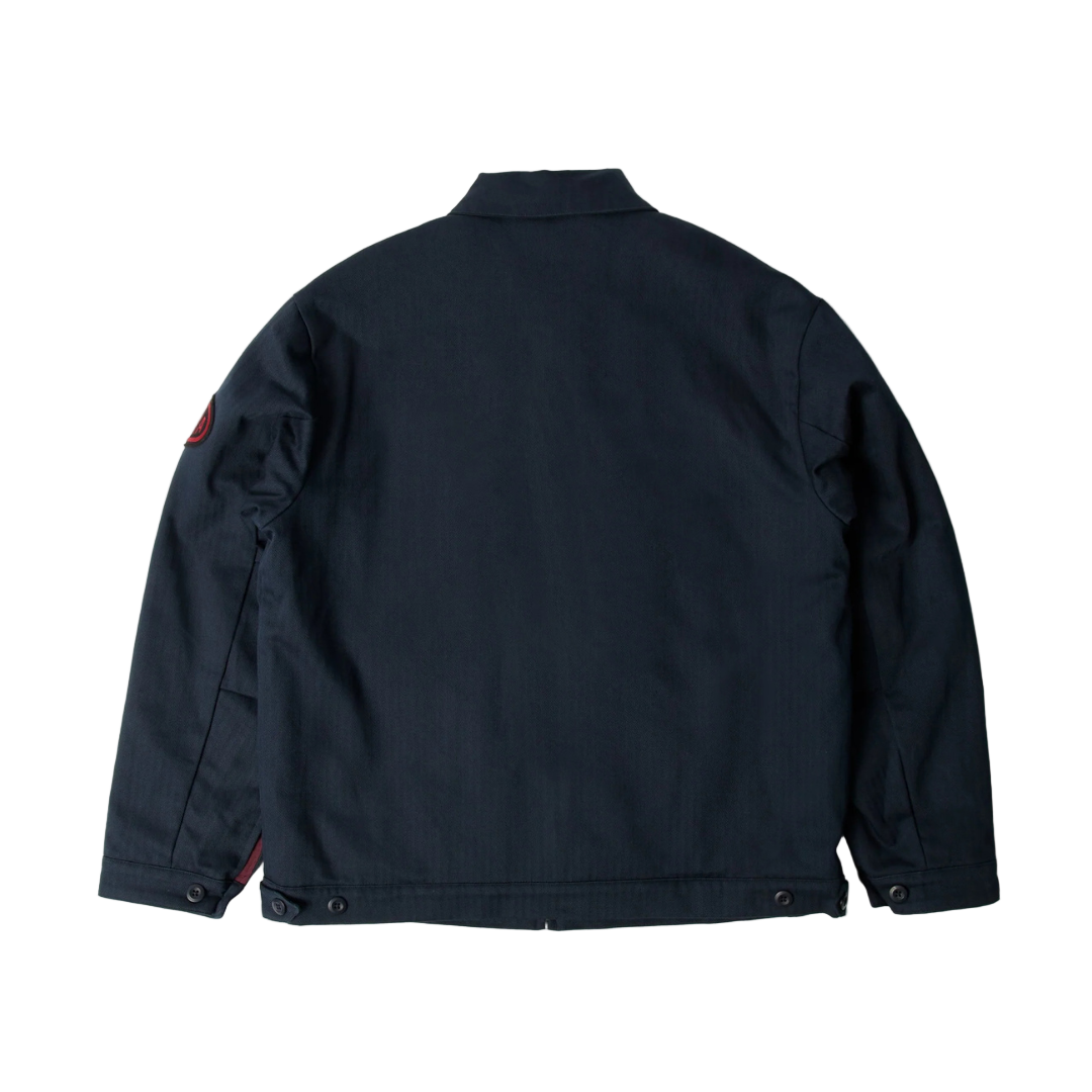 Parra Pumping Gas Jacket - Navy Blue