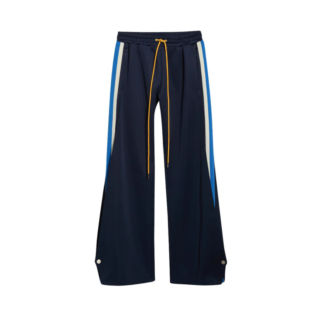 Diet Starts Monday "Striped Snap" Pant - "Navy Blue"