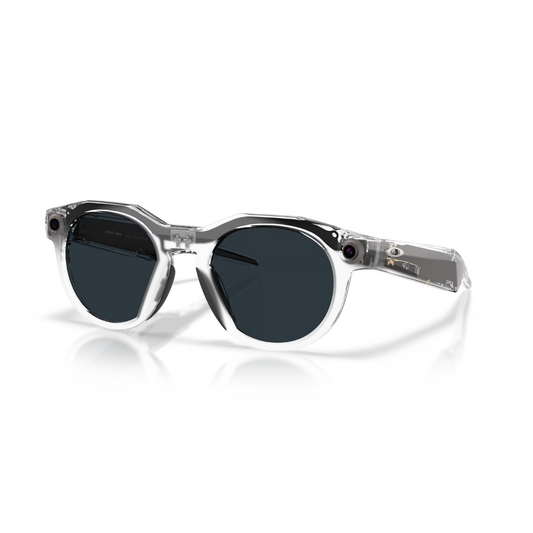 Oakley x META HSTN Grey Lens Transition Sunglasses w/ Camera - Clear