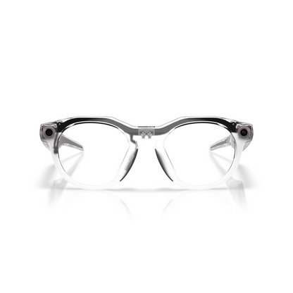 Oakley x META HSTN Grey Lens Transition Sunglasses w/ Camera - Clear