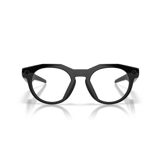Oakley x META HSTN Clear Lens Sunglasses w/ Camera - Black
