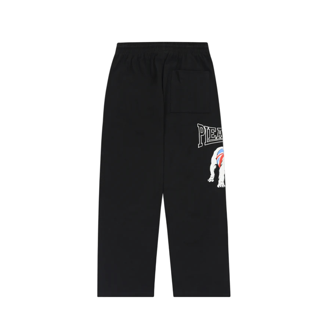 Pleasures Bulldog Cotton Pants - Black