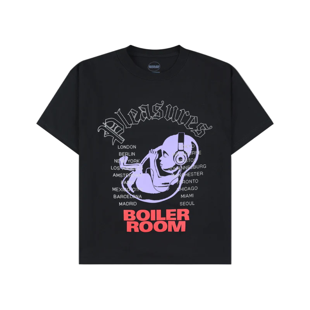 Pleasures Headphone T-Shirt - Black