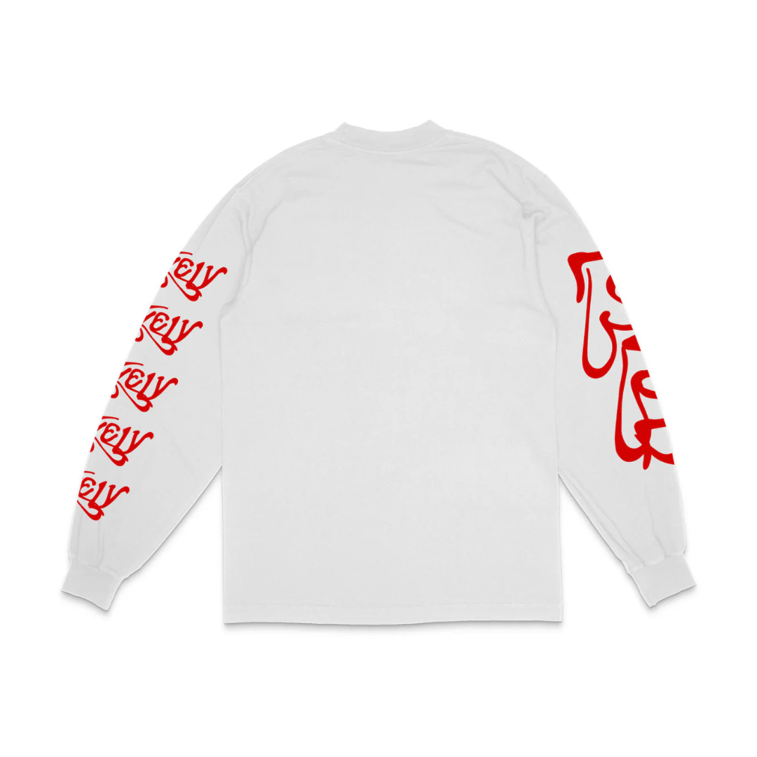 Lonely Hearts Club "Thank God We Are Not Forever" Long Sleeve T-Shirt - Off-White