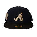 New Era 59Fifty Atlanta-Fulton Stadium Fitted - Navy/Gold/Black