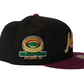 New Era 59Fifty Atlanta-Fulton Stadium Fitted - Black/Gold (Grape Brim)