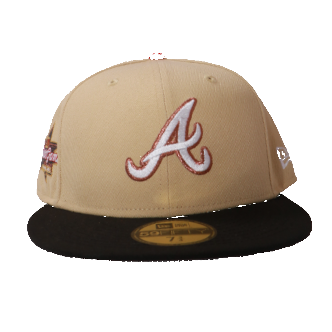 New Era 59Fifty Atlanta Braves '25 All Star Game Fitted - Cream/Black/Copper