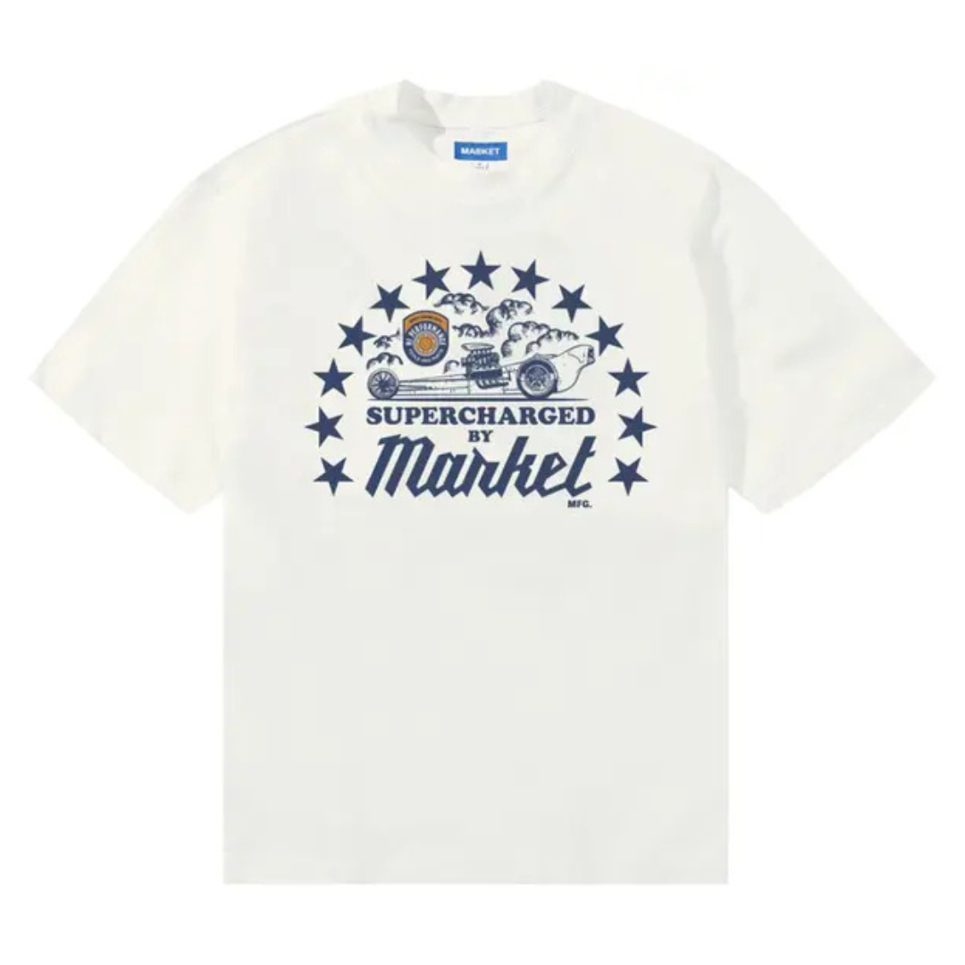 Market Supercharged T-Shirt - Unbleached Cotton