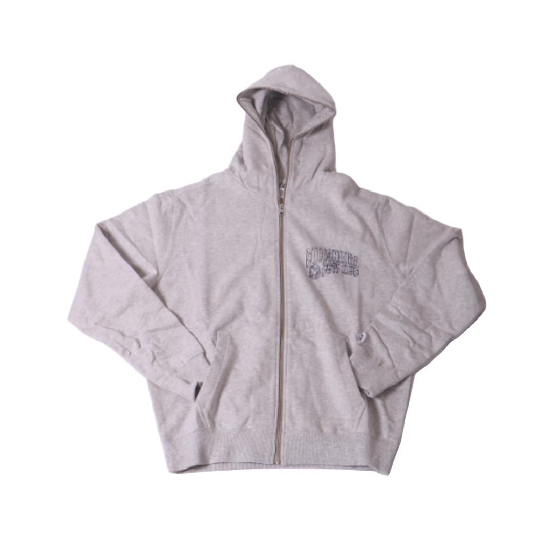 Billionaire Boys Club BB Small Curve Zip - Heather Grey