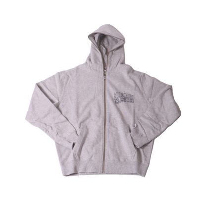 Billionaire Boys Club BB Small Curve Zip - Heather Grey