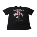 Loiter Katana Vintage T-Shirt - Acid-Washed Black