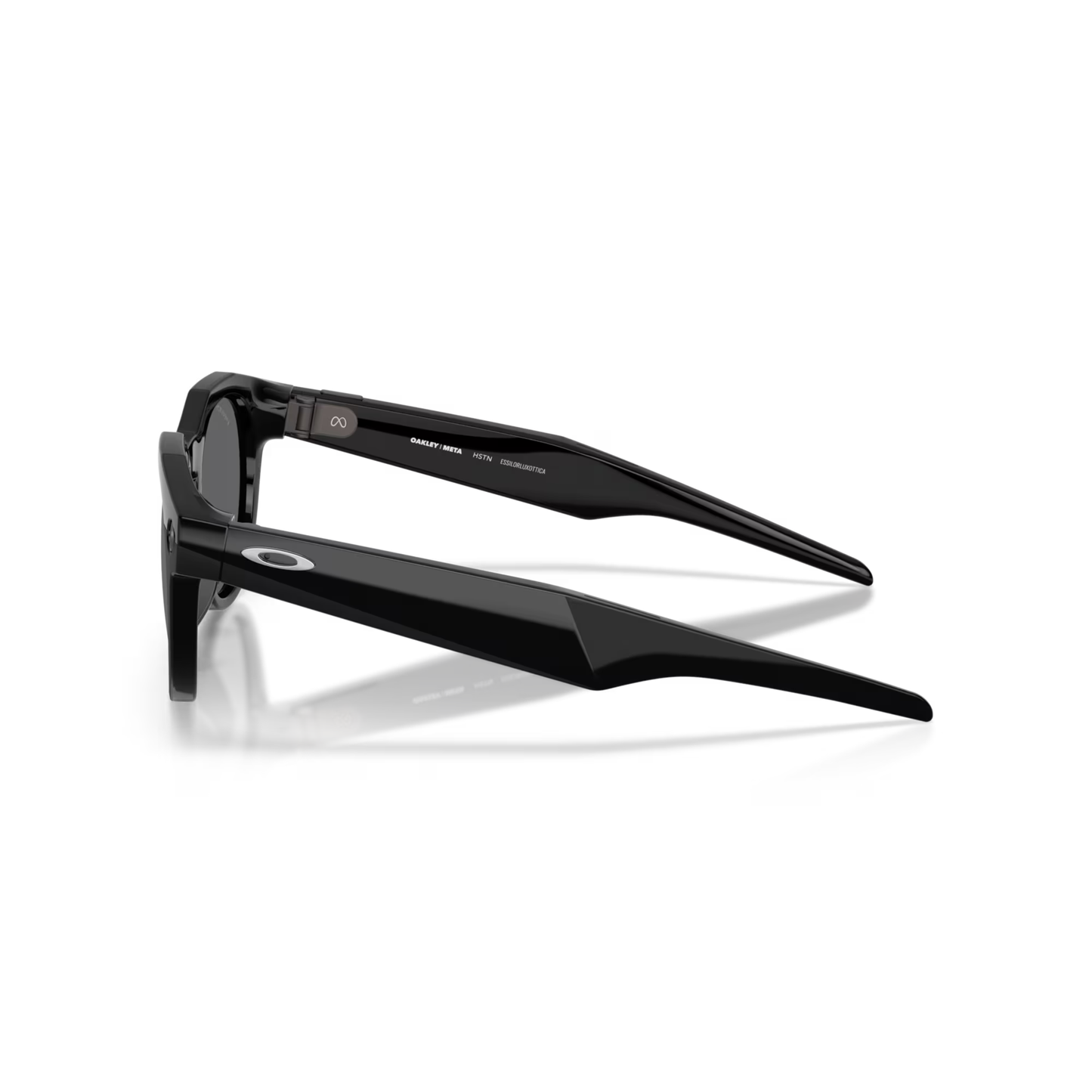 Oakley x META HSTN Polarized Prizm Black Lens Sunglasses w/ Camera - Black