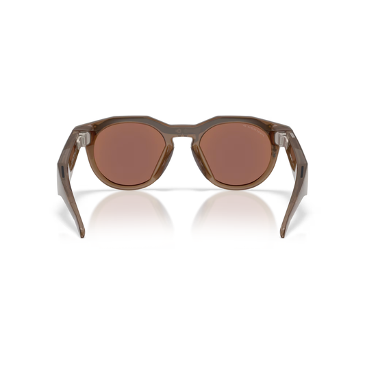 Oakley x META HSTN Polarized Prizm Deep Water Lens Sunglasses w/ Camera - Brown Smoke