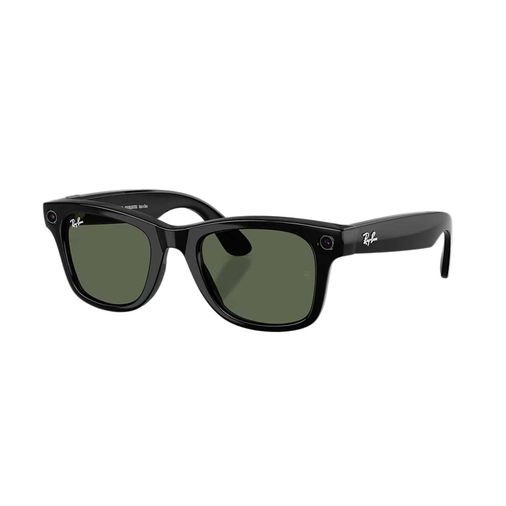 Ray-Ban x Meta Gen 2 Wayfarer G15 Green Lens Sunglasses w/ Camera - Shiny Black