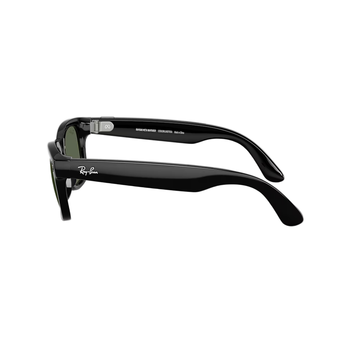 Ray-Ban x Meta Gen 2 Wayfarer G15 Green Lens Sunglasses w/ Camera - Shiny Black