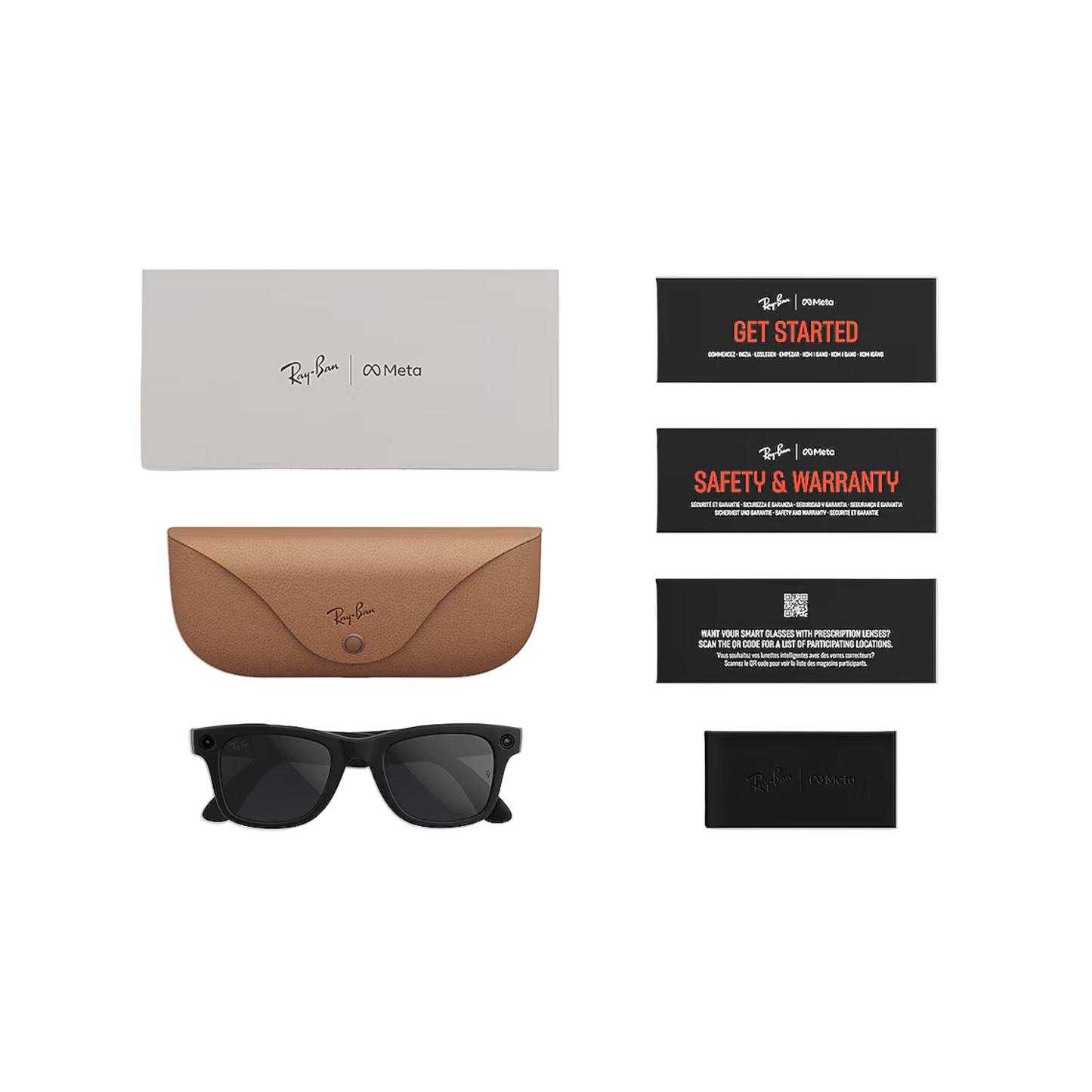 Ray-Ban x Meta Gen 2 Wayfarer G15 Green Lens Sunglasses w/ Camera - Shiny Black