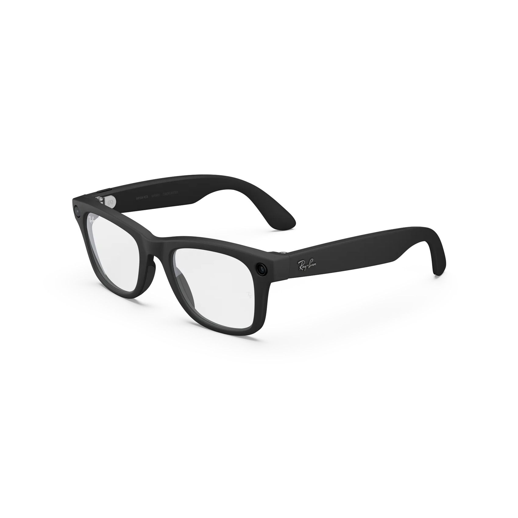 Ray-Ban x Meta Gen 2 Wayfarer Clear Lens Glasses w/ Camera - Matte Black
