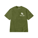 Market "Thank You" Needlepoint T-Shirt - Sea Kelp