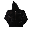 Loiter Atmosphere Full-Zip Hoodie - Vintage Black