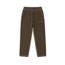Museum of Peace & Quiet Wordmark Reverse Stitch Sweatpants - Brown