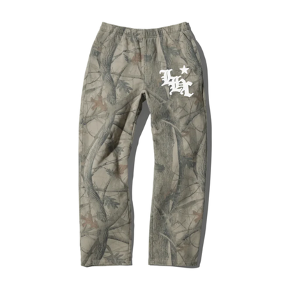 Lonely Hearts Club "Reach Your Inner Peace" Premium Sweatpants - Forest Camo