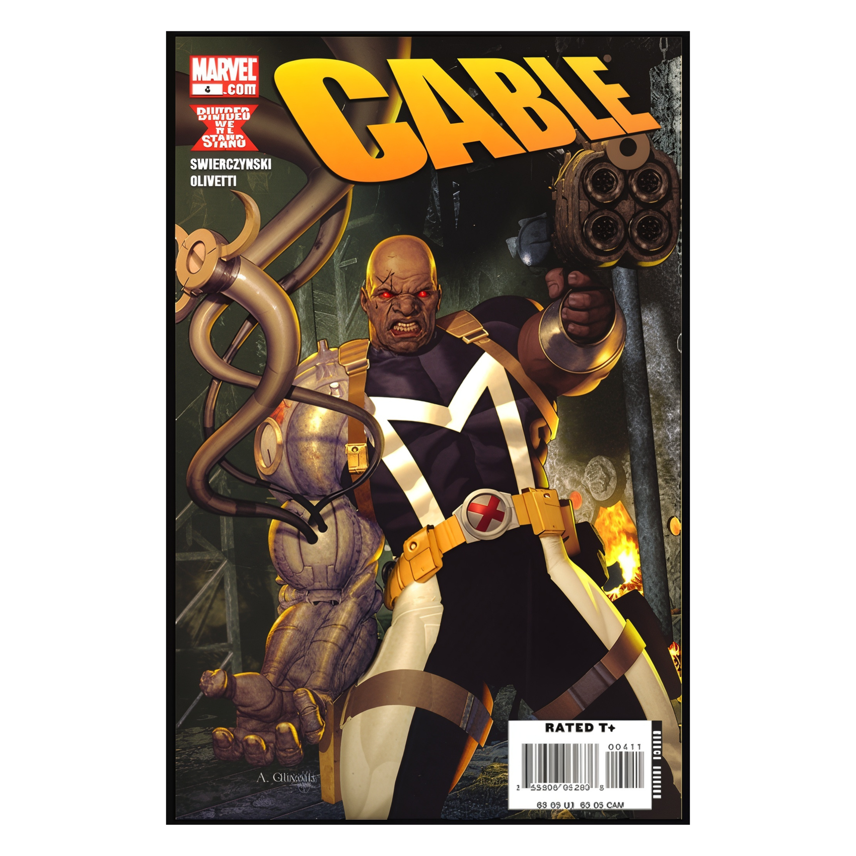 Marvel Cable Comic Book Issue #4