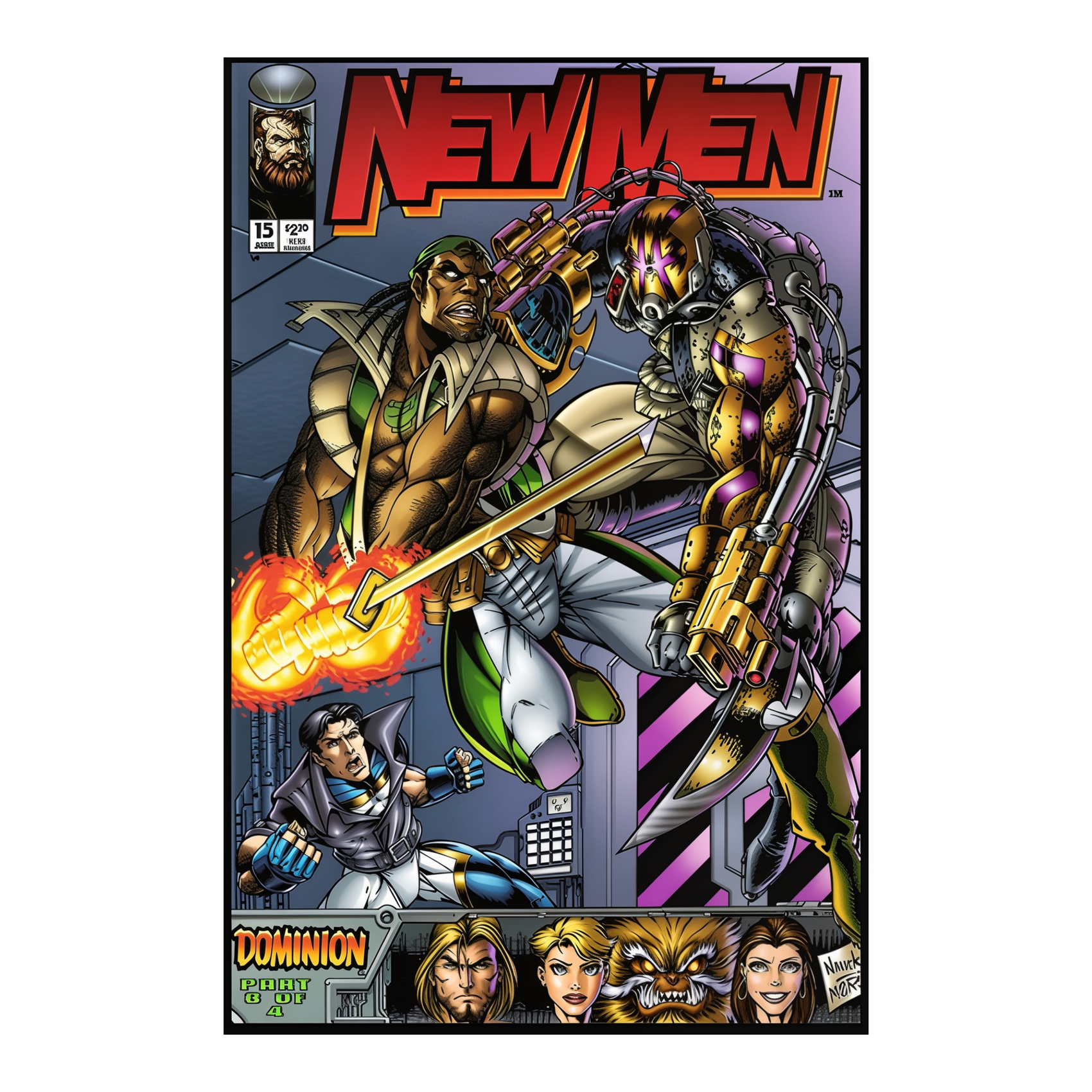 Image New Men Comic Book Issue #15
