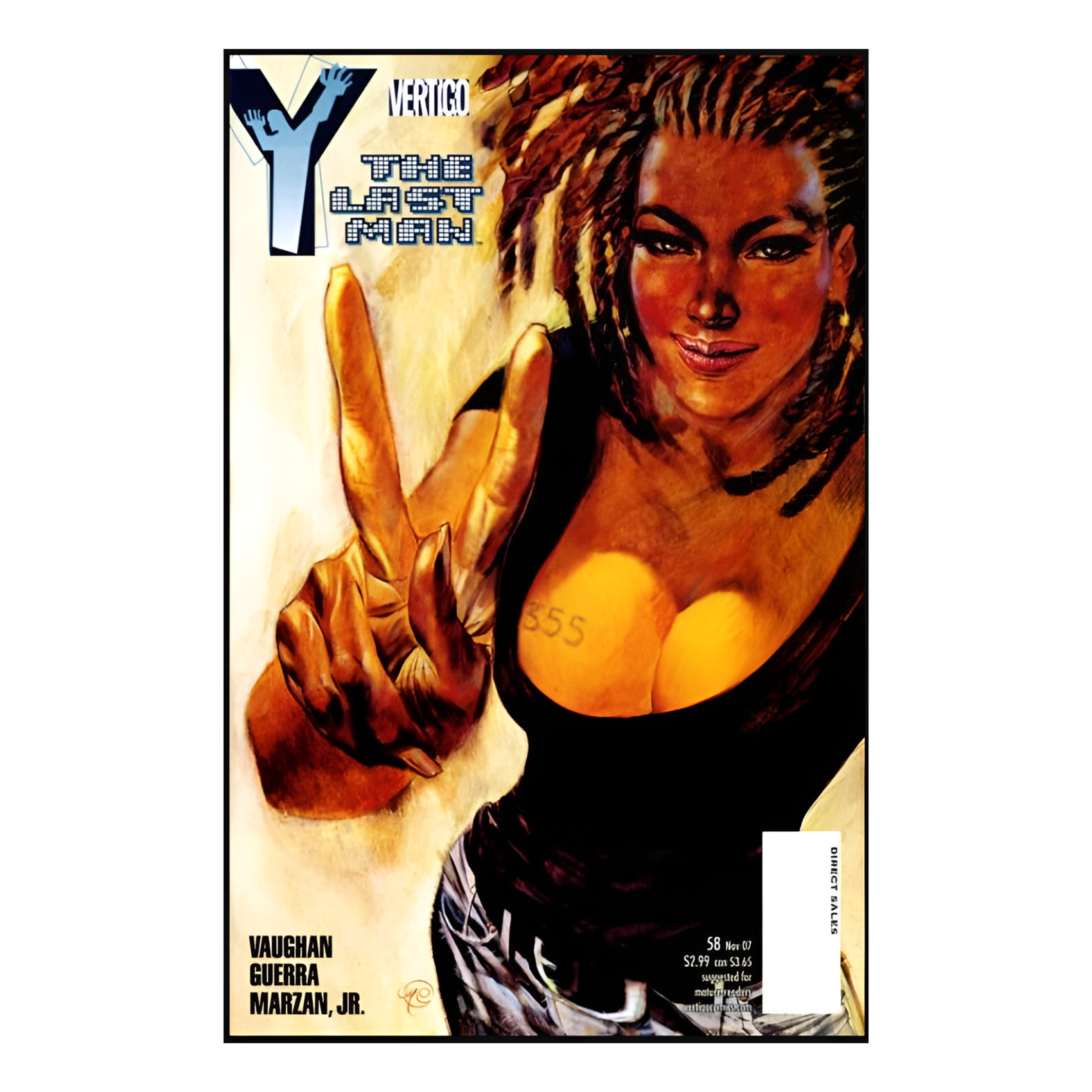 Vertigo The Last Man Comic Book Issue #58