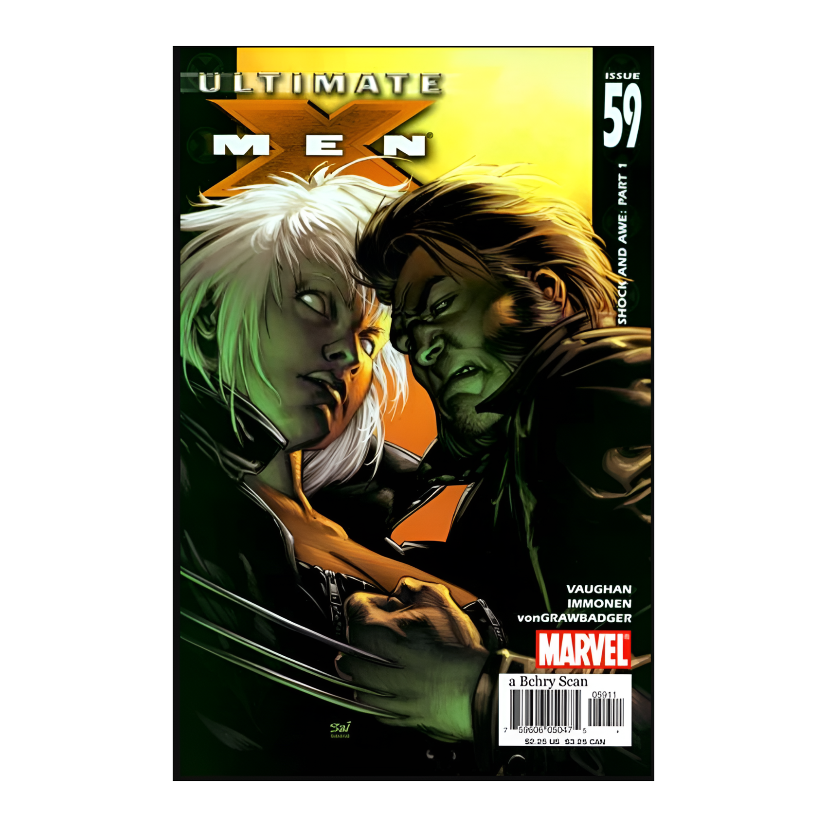 Marvel Ultimate X-Men Comic Book Issue #59