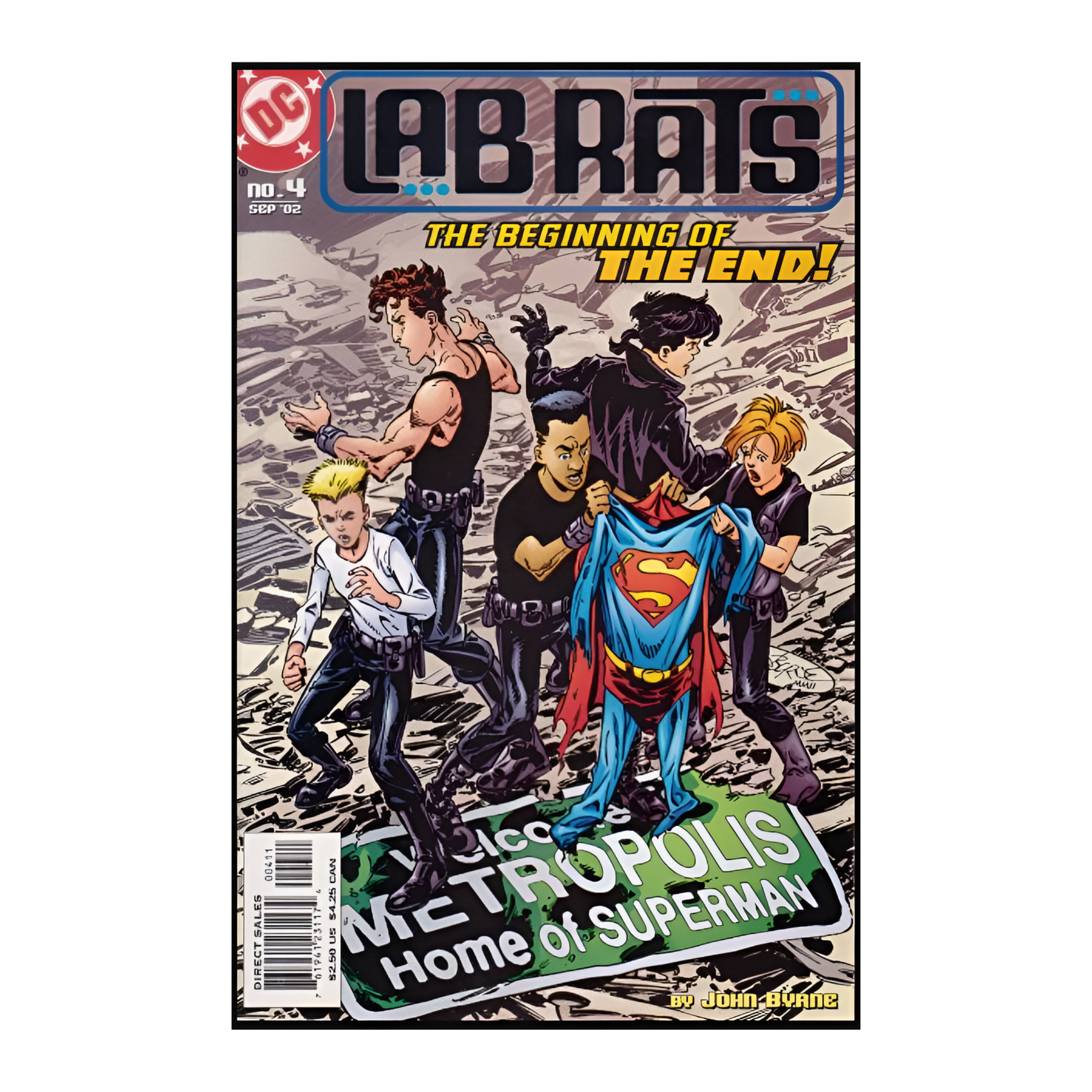 DC Lab Rats Comic Book Issue #4