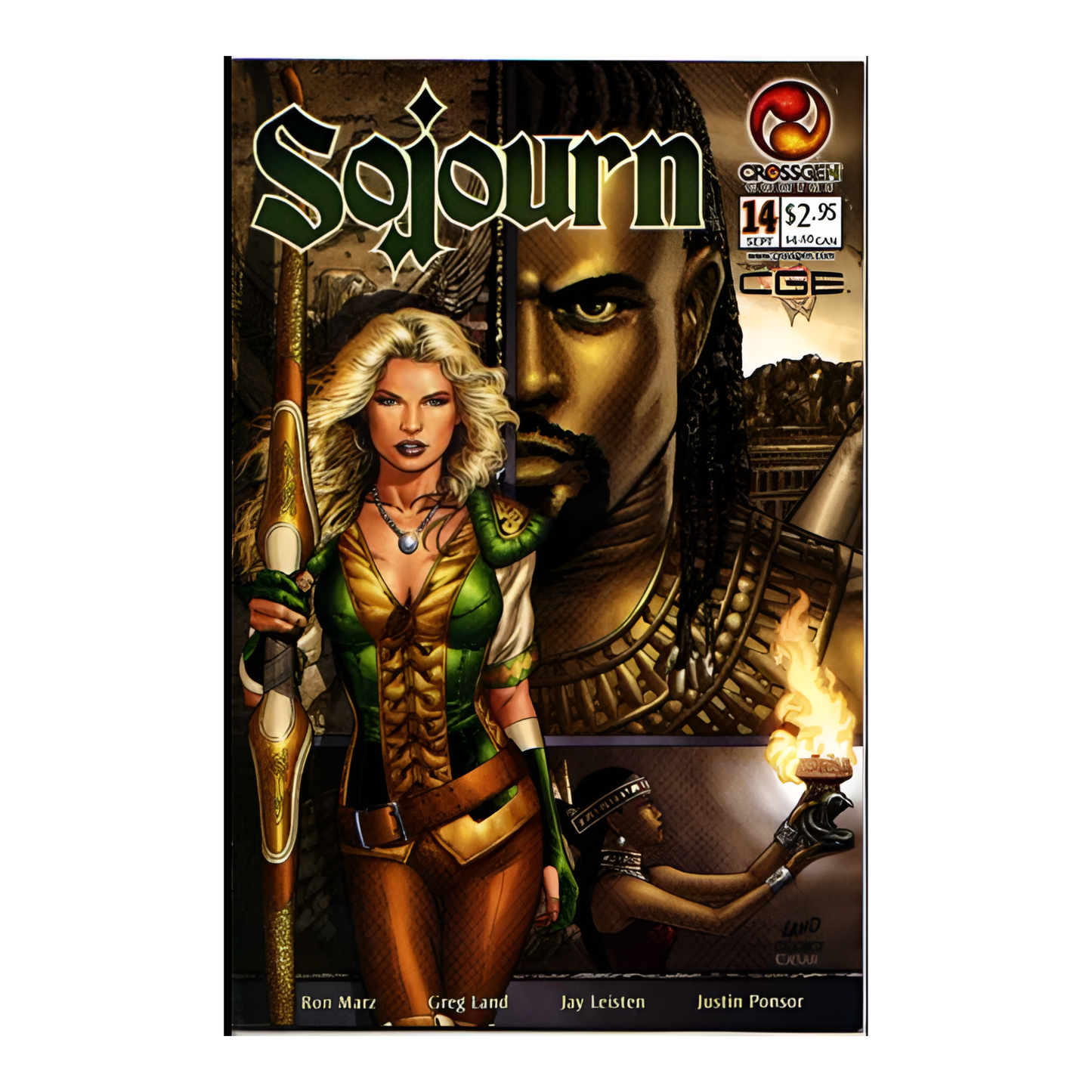 Crossgen Sojourn Comic Book Issue #14