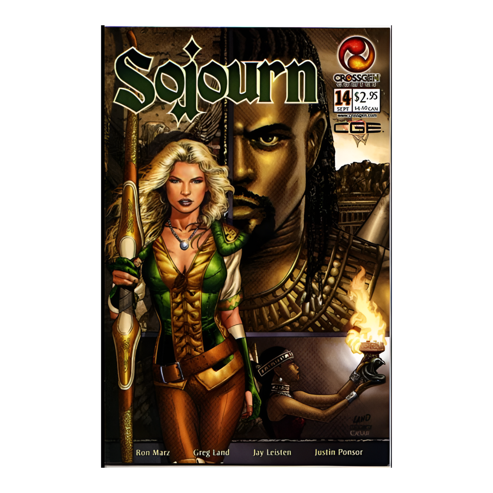 Crossgen Sojourn Comic Book Issue #14