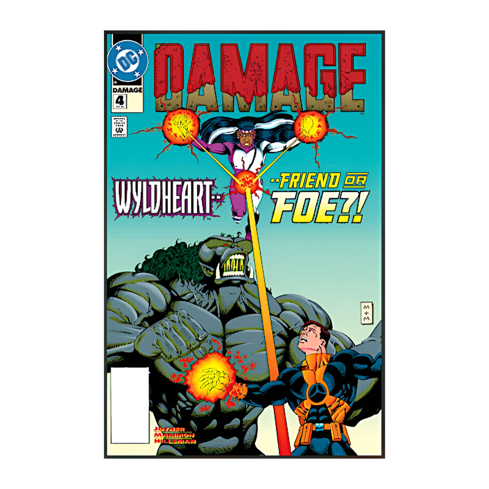 DC Damage Comic Book Issue #4