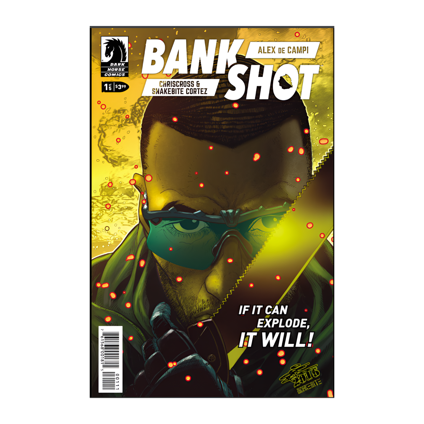 Dark Horse Bank Shot Comic Book Issue #1