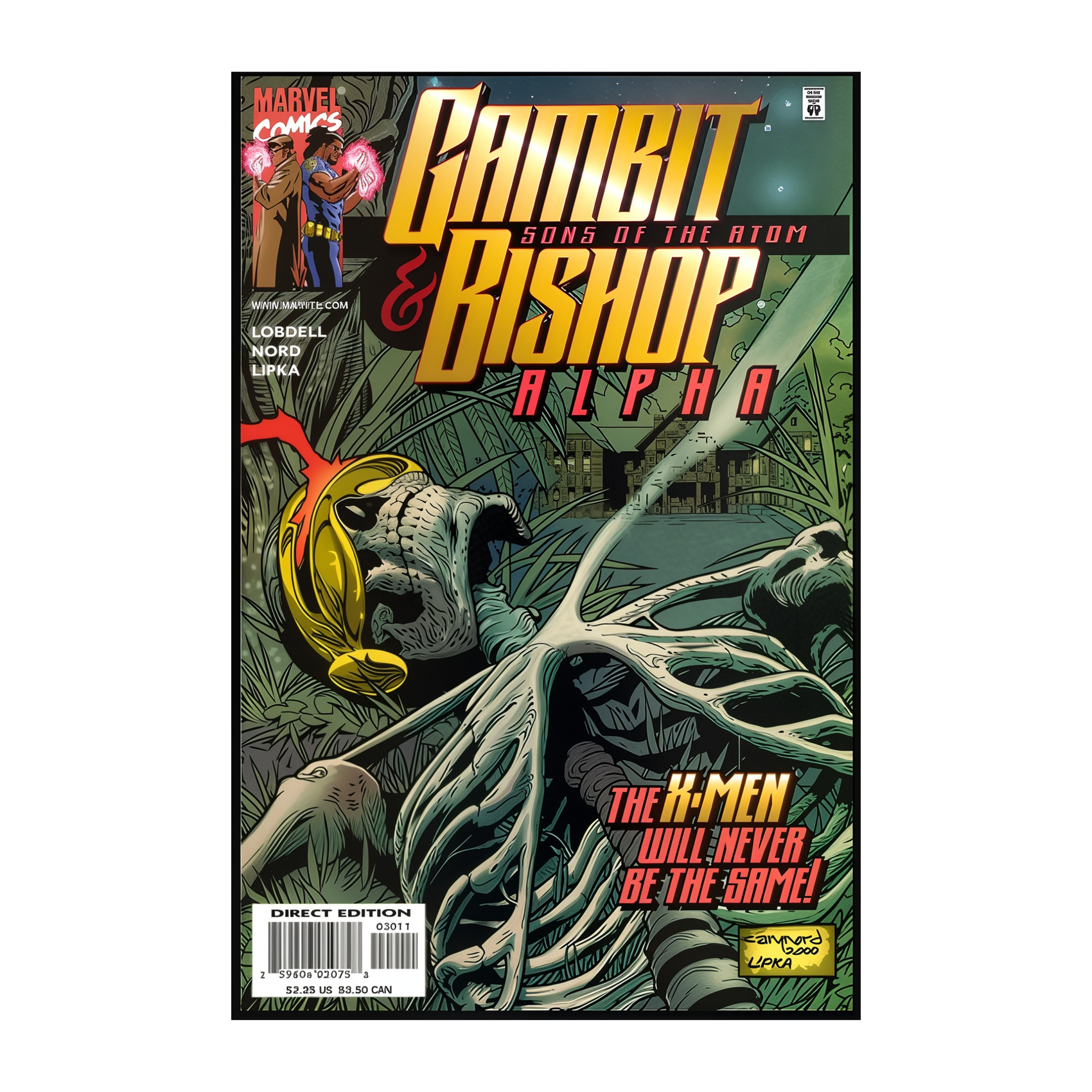 Marvel Gambit & Bishop Comic Book Issue #1
