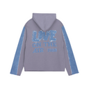 Honor The Gift Denim "The Gift" Hoodie - Grey/Blue