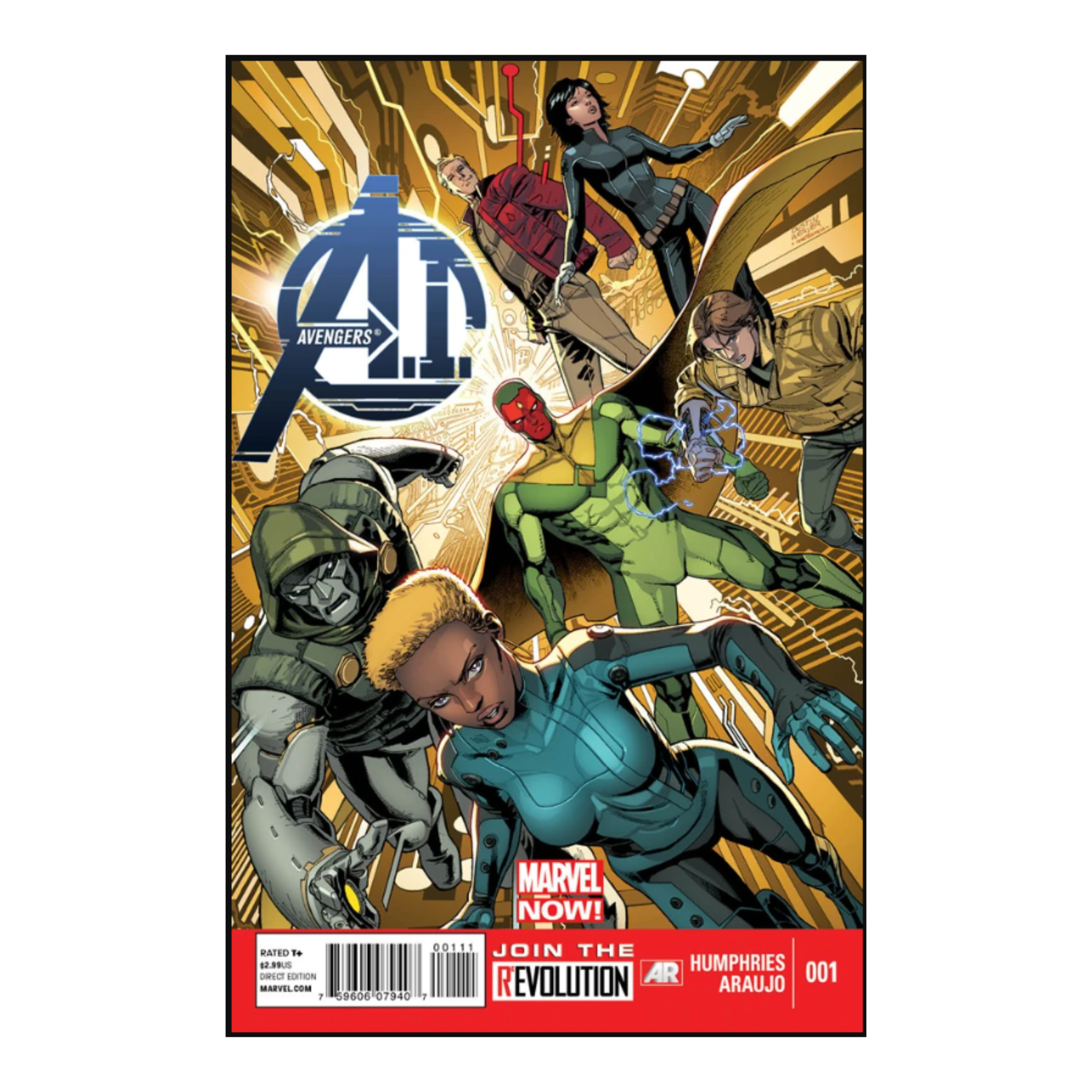 DC Avengers A.I. Comic Book Issue #1