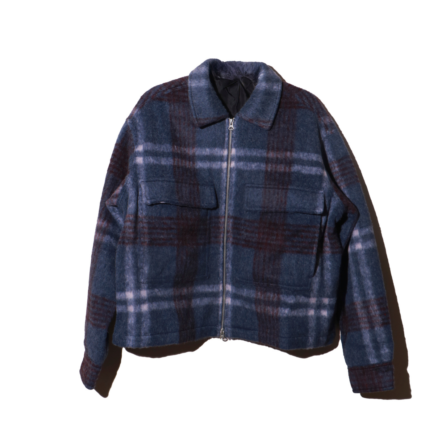 Crysp Irvine Mohair Jacket - Blue