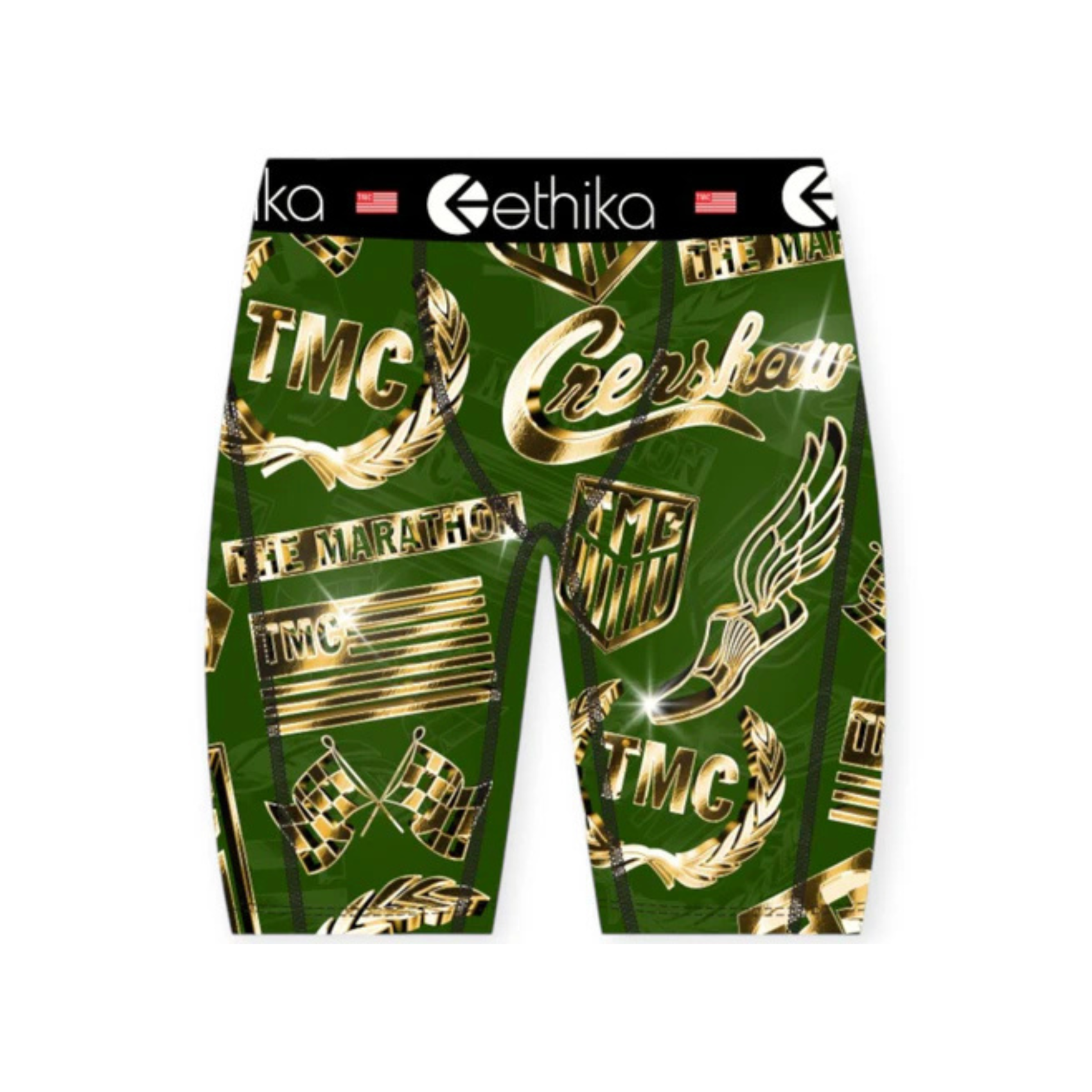 Ethika "Legacy" Underwear - Green/Gold
