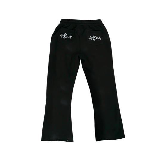 Retrovert Washed Flare - Black