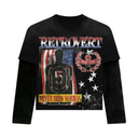 Retrovert Thermal "USA" Longsleeve - Black