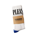 Pleasures Monitor Socks - White