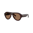 Ray-Ban Aviator Puffer  - 'Transparent Brown'
