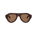 Ray-Ban Aviator Puffer  - 'Transparent Brown'